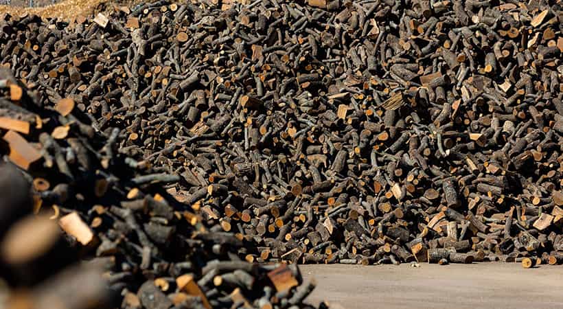 Leña de encina para chimenea de Grupo Barbero
