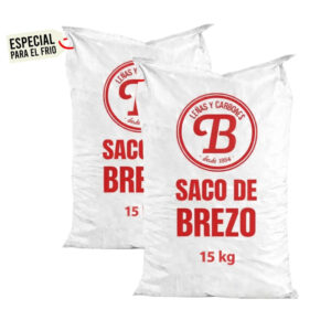 Pack de 2 sacos de Carbón de brezo especial para fraguas