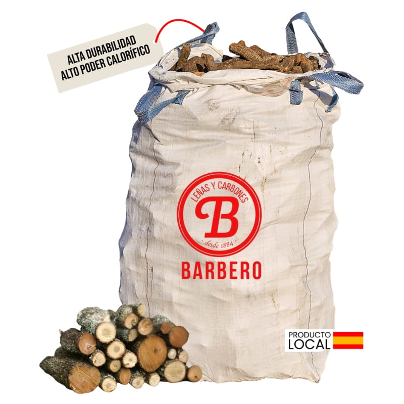 Big bag de leña de encina