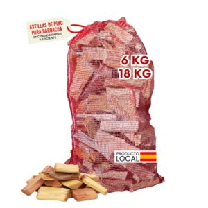Saco de astillas de pino para encendido de fuego - Grupo Barbero