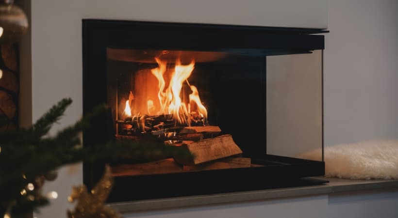 Cómo encender una chimenea paso a paso con leña de encina